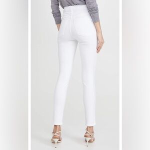 EUC madewell high waist 10 inch high rise skinny white jeans denim 26